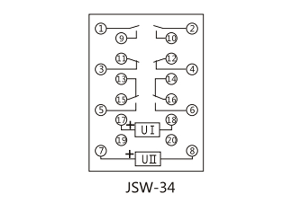 JSW-34接線(xiàn)圖